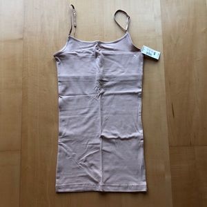 Aeropostale cami with adjustable straps and built in bra